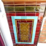 traditional ceramic storm porch tiles restored