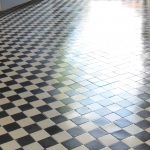 How to wax Victorian tiles