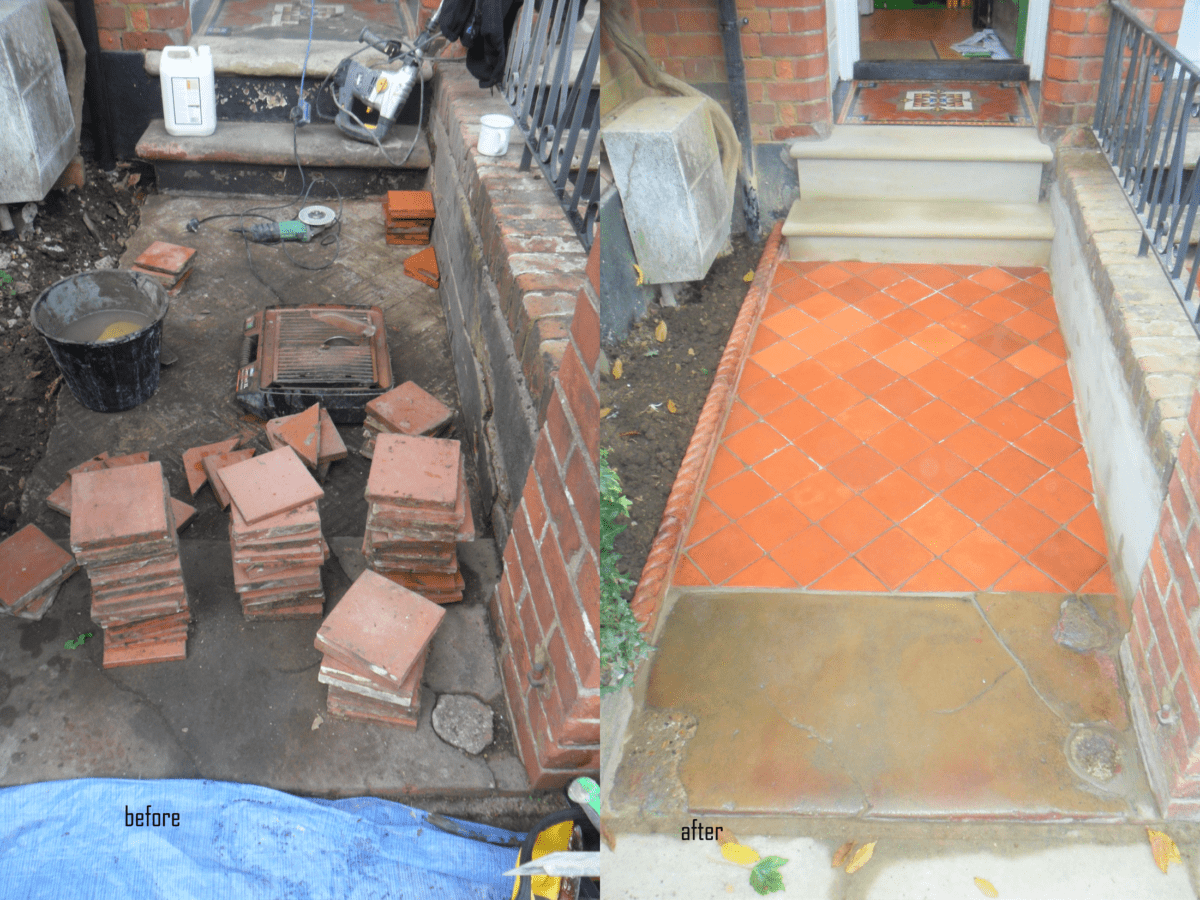 Victorian Tiling Restoration/cleaning - Professional Tile & Stone ...