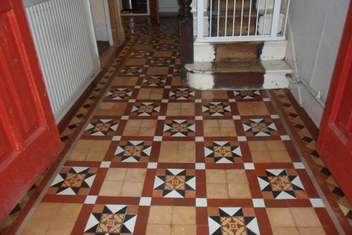 Victorian Tiling Restoration/cleaning - Professional Tile & Stone ...